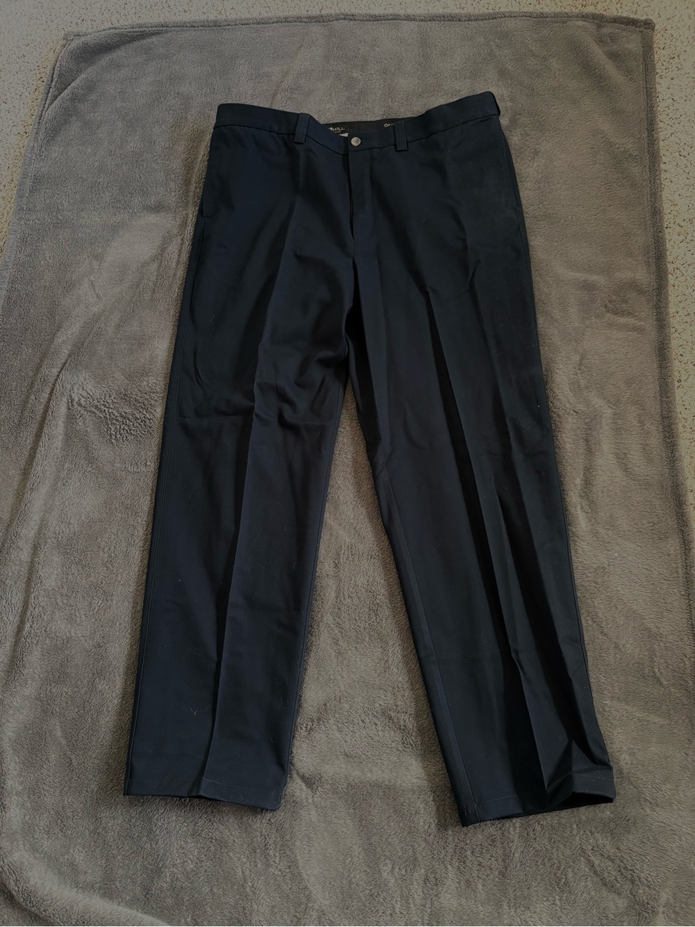 Men's Black Oak Hill Dress Pants - Classic Straight Fit